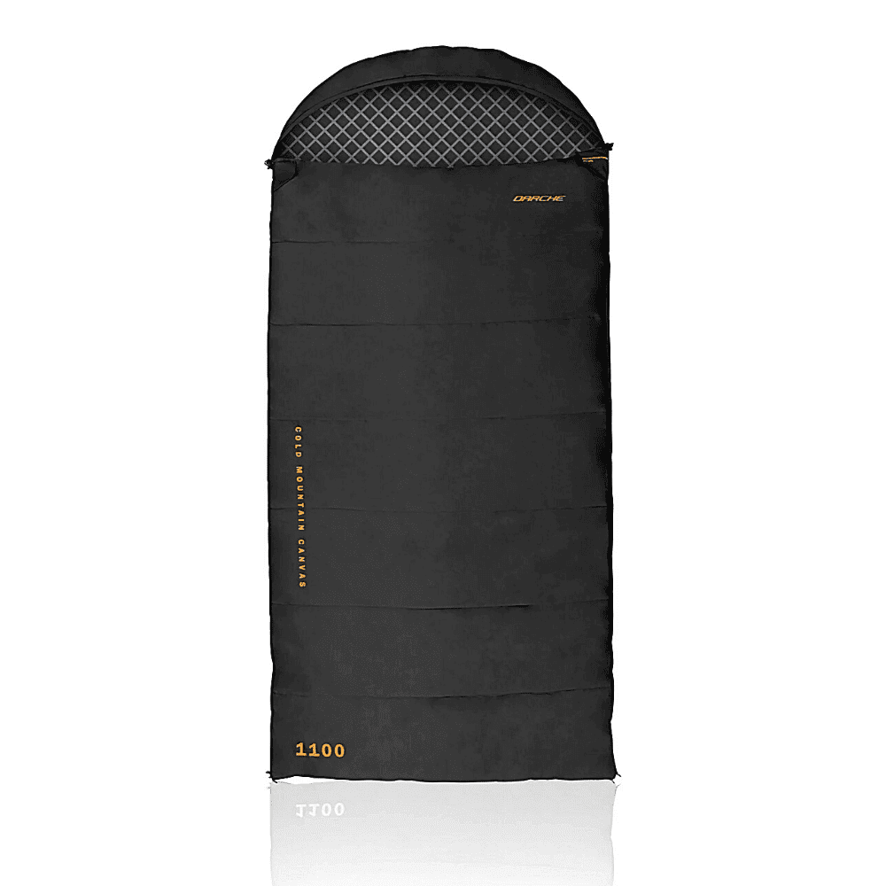 Darche Cold Mountain Canvas 1100 -5C Sleeping Bag Black