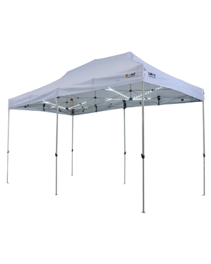 OZtrail Commercial Lumos 6.0 Gazebo - White