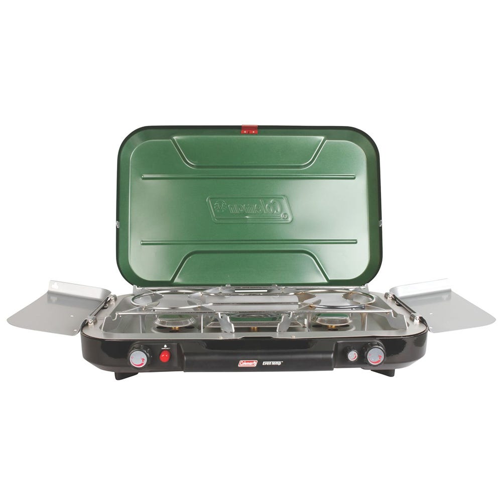 Coleman EvenTemp Burner Stove with Griddle Grease Cup