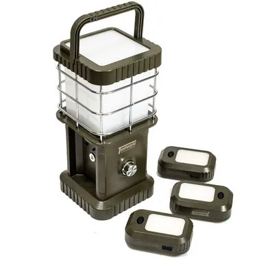 Tentworld Chief 860 Rechargeable Lantern and Torch Set