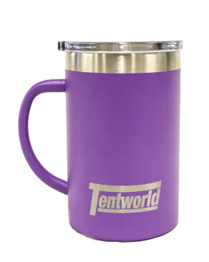 Tentworld Double Wall Insulated Mug With Lid