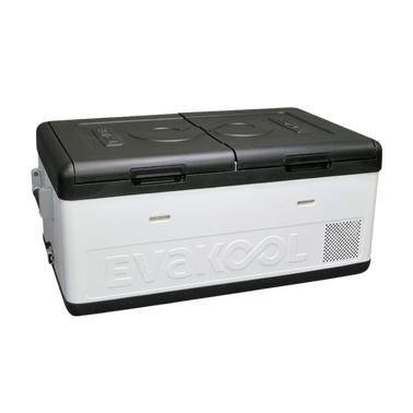 Evakool Down Under II 80L Dual Zone Fridge/Freezer - Midnight Black