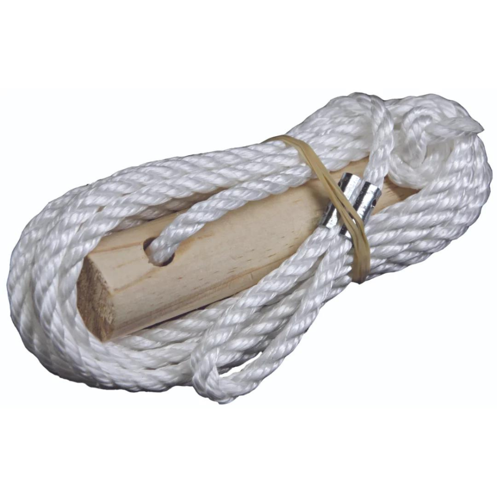 Small Rope Kit Supex Single Guy Rope Kit With Wooden Runner and Spring - 6mm Rope ...
