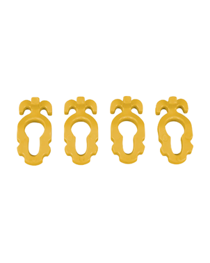 OZtrail Screw-In Aluminium Peg Clips - Medium (4 Pack)