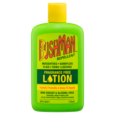 Bushman Repellent Fragrance Free Lotion 175ml