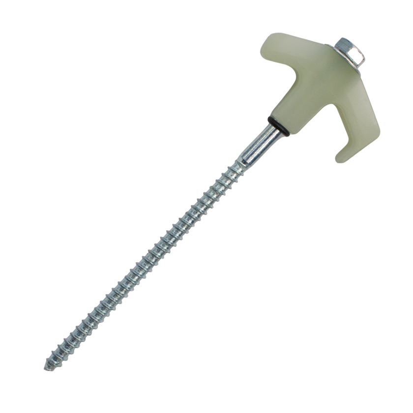 Supex Glow in the Dark Hard Ground Screw in Peg