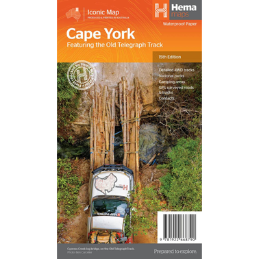 Hema Cape York Map - Edition 15