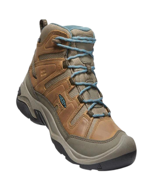 Keen Circadia Mid WP Womens Boots - Toasted Coconut Nth Atlantic