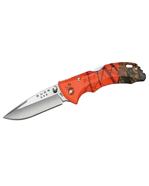 Buck Bantam 2-3/4in Blade Folding Knife - Mossy Oak Blaze Orange Camo