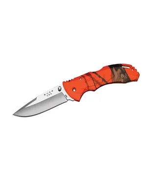 Buck Bantam 3-5/8in Blade Folding Knife - Mossy Oak Blaze Orange Camo