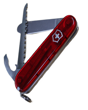 Victorionox My First Swiss Army Knife - Translucent Red
