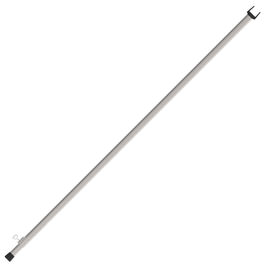 Supex 305cm Galvanised Steel Tent Pole With Square C-Clip (10ft)