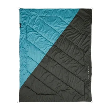 Teton Sports Acadia Camp Blanket - Teal and Slate