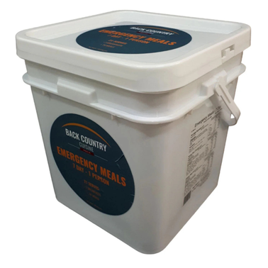 Back Country Cuisine Emergency Bucket - 7 Day