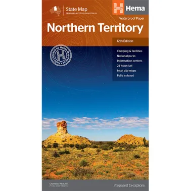 Hema Northern Territory State Map - Edition 12