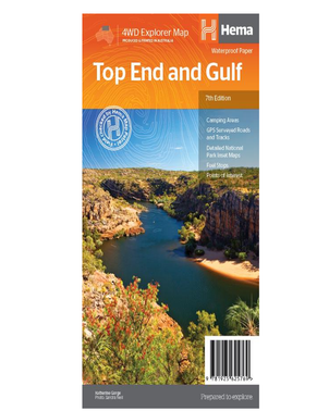 Hema Top End and Gulf Map - Waterproof - Edition 7