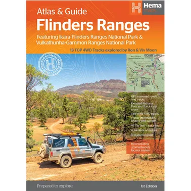 Hema Flinders Ranges Atlas and Guide Book - 1st Edition