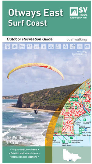 Spatial Vision Otways East - Surfcoast Map