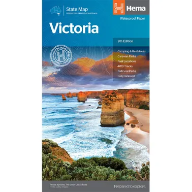 Hema Victoria State Map - Edition 9