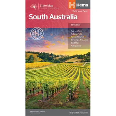Hema South Australia State Map - Edition 8