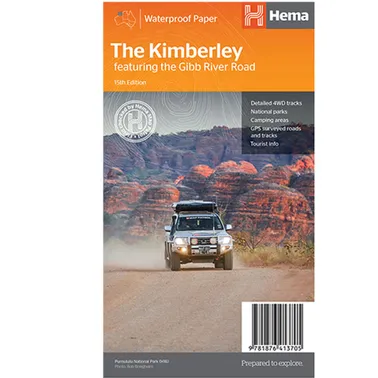 Hema The Kimberley Map - Edition 15