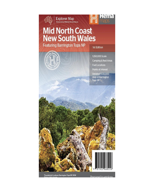 Hema Mid North Coast New South Wales Map - 1st Edition