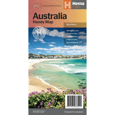 Hema Australia Handy Map - Edition 12