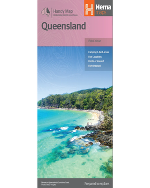 Hema Queensland Handy Map - Edition 15