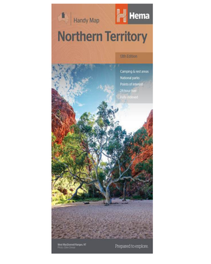 Hema Northern Territory Handy Map - Edition 13