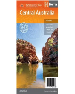 Hema Central Australia Map - Edition 11
