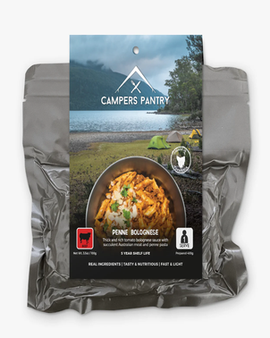 Campers Pantry Expedition Penne Bolognese Single Serve - 100g