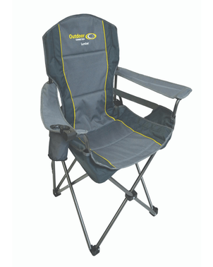 Outdoor Connection Lumbar Camping Chair - Grey