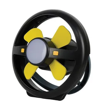 OZtrail Portable Fan and LED Light Rechargeable