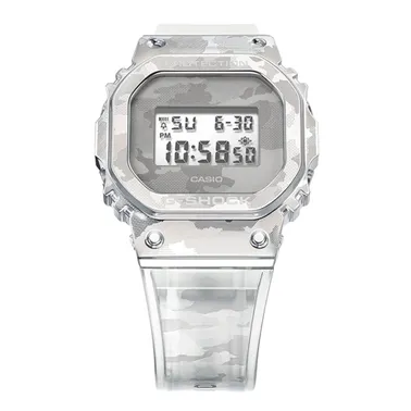Casio G-Shock Skeleton Camouflage Series GM5600SCM-1D Watch - Silver