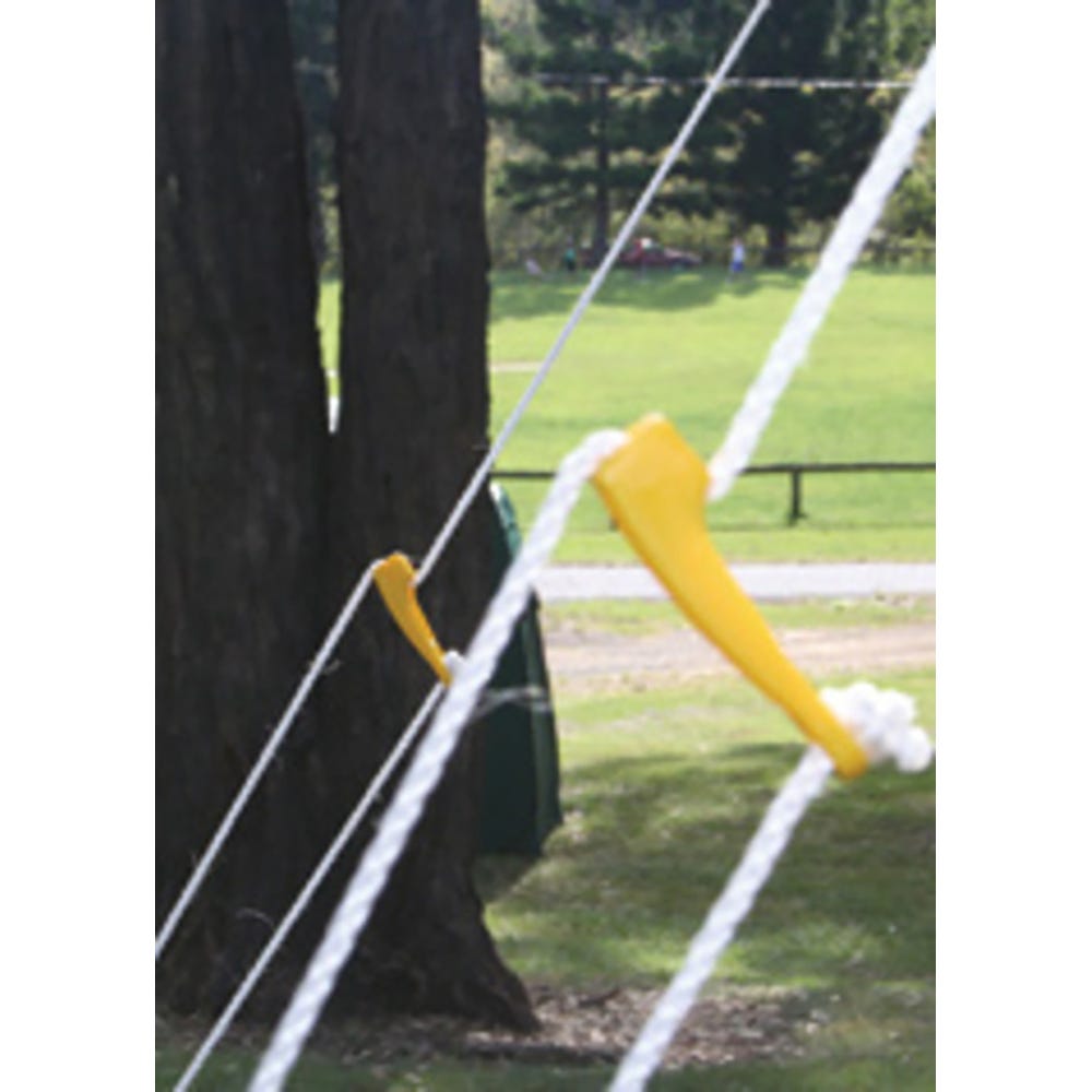 Marquee Guy Ropes Supa-Peg Double Guy Rope - 6mm x 3.5m - Marquee Springs & Polycarbonate ...