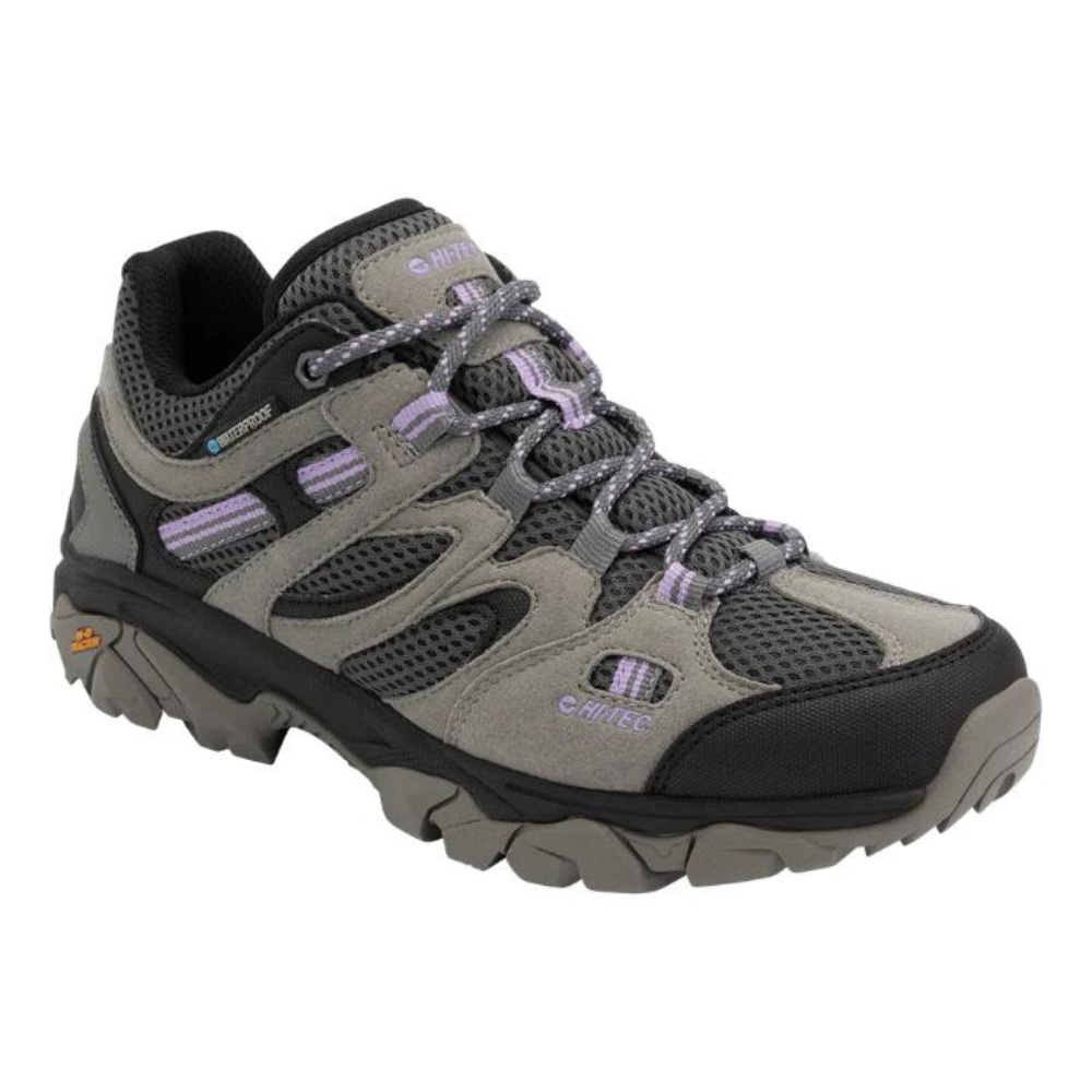 HI-Tec Ravus Vent Lite Low WP Womens Boots Grey/Charcoal
