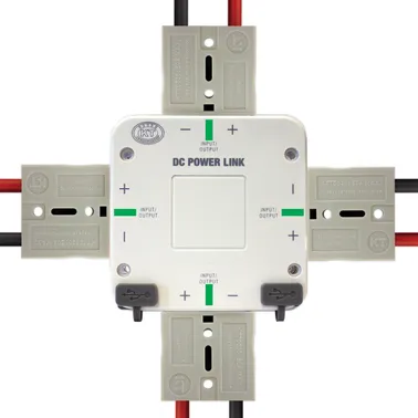 KT Solar DC Power Link 4 Way Connector Hub