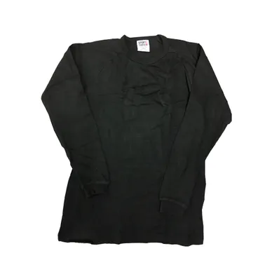 Sportztrek Polypropylene Thermal Long Sleeve Top - Black