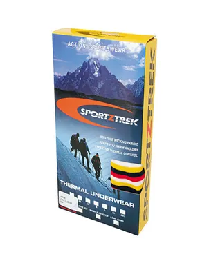 Sportztrek Polypropylene Thermal Long Johns - Black