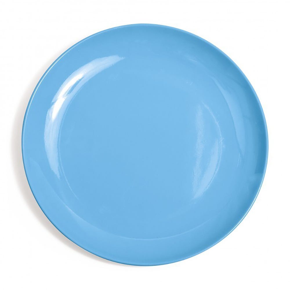 Campfire Melamine Dinner Plate Blue