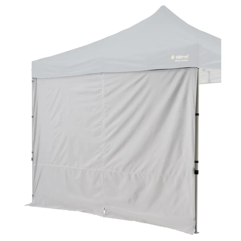 OZtrail Gazebo Solid Wall Centre Zip 3.0