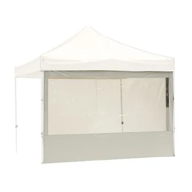 OZtrail Gazebo Heavy Duty Solid Wall with PVC Window 3M