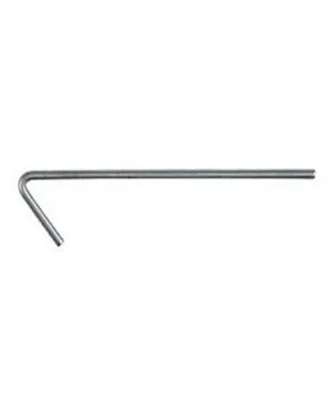 COI Leisure 175mm x 4mm Steel Tent Peg P01G Galvanised