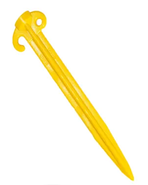 Supa Peg 490mm Polycarbonate Yellow Sand Tent Peg