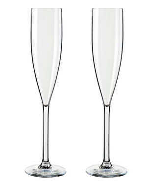 Palm Outdoor Alfresco Forever Flute Tritan - 2-Pack