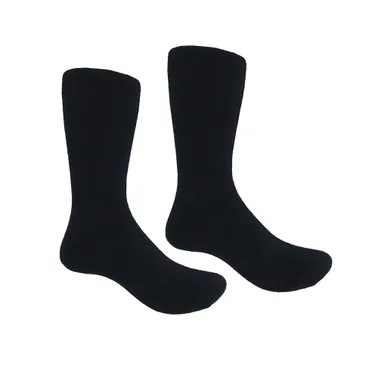 Sportztrek Wool Turn Down Socks - Black - 3-8