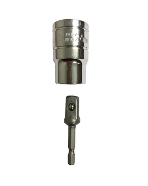 Supa Peg 24mm Socket and Adapter for Screw Pegs