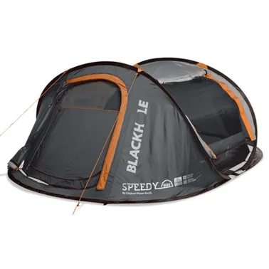 Explore Planet Earth Speedy 4 Black Hole Pop Up Tent (LED Lighting)