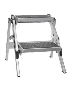 Supex Aluminium 2 Stage Folding Step