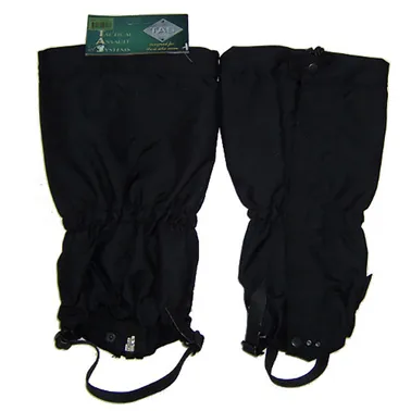 TAS Gaiters Black